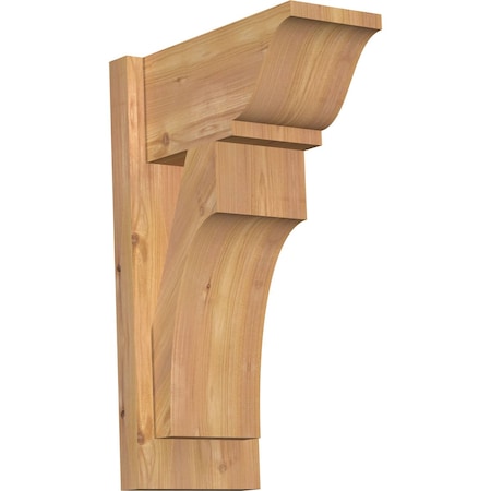 Ekena Millwork Westlake Traditional Smooth Outlooker, Western Red Cedar, 7 1/2"W x 14"D x 22"H OUT08X14X22WTL01SWR